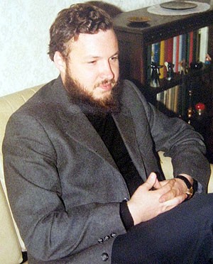 Молодой агент Владимир Гундяев-«Михайлов» во время службы в Швейцарии